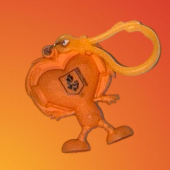 Kids National America Heart Association 3D Figural Keychain BackPack Buddy Clip - Picture 2 of 2